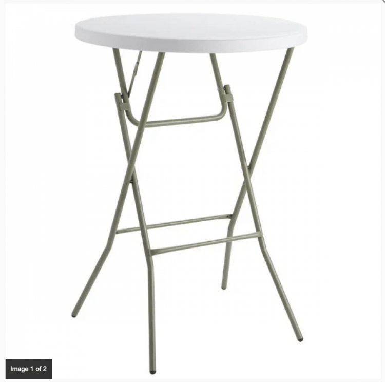 Hightop Folding Cocktail tables