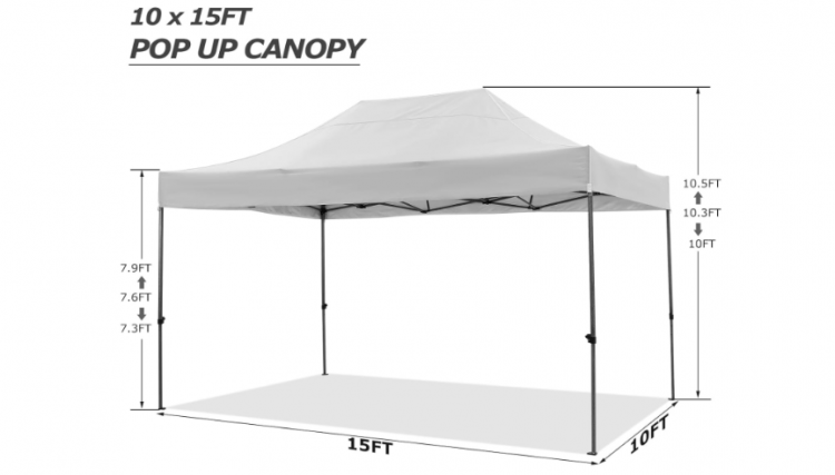 Ten By Fifteen Pop up Tent