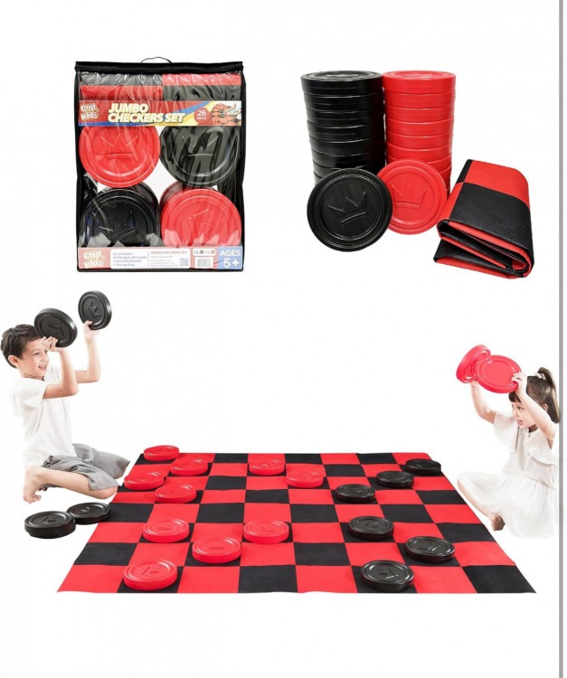 Jumbo Yard Checkers