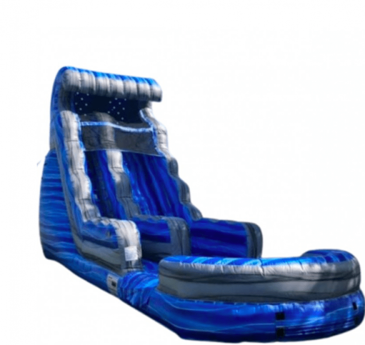 water slide rentals for summer parties in texas from little hero jumpers