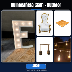 Quinceañera Glam - Outdoor